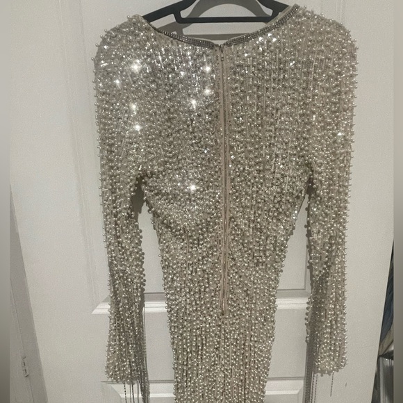 Beaded Pearl Dress - Picture 3 of 3